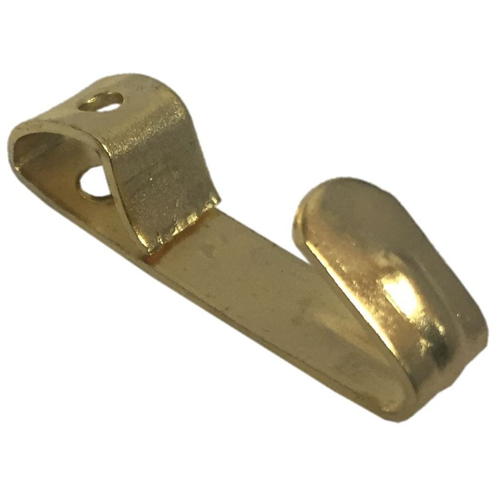 Fort Fasteners® Picture Hooks, Single No.2 Medium Brassed Premier 20 Hooks