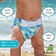 FREDS SWIM ACADEMY Wiederverwendbare Schwimmwindel - Swim Nappy mit Klettverschluss, Baby-Schwimmhose aus weichem Material, verstellbar & einfach anzulegen (Blau, 1)
