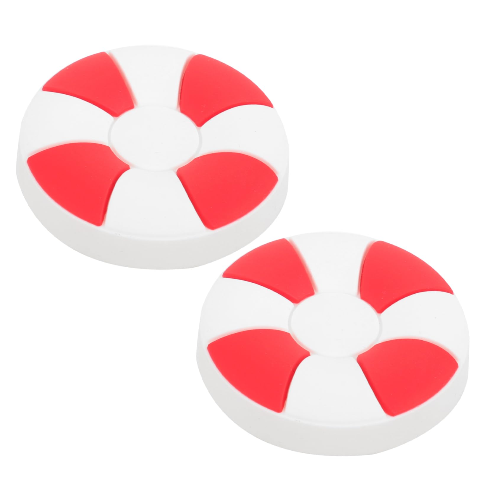 DOITOOL Ocean-Inspired Lifebuoy Handles Soft Plastic Cabinet Drawer Pulls for Boys Girls
