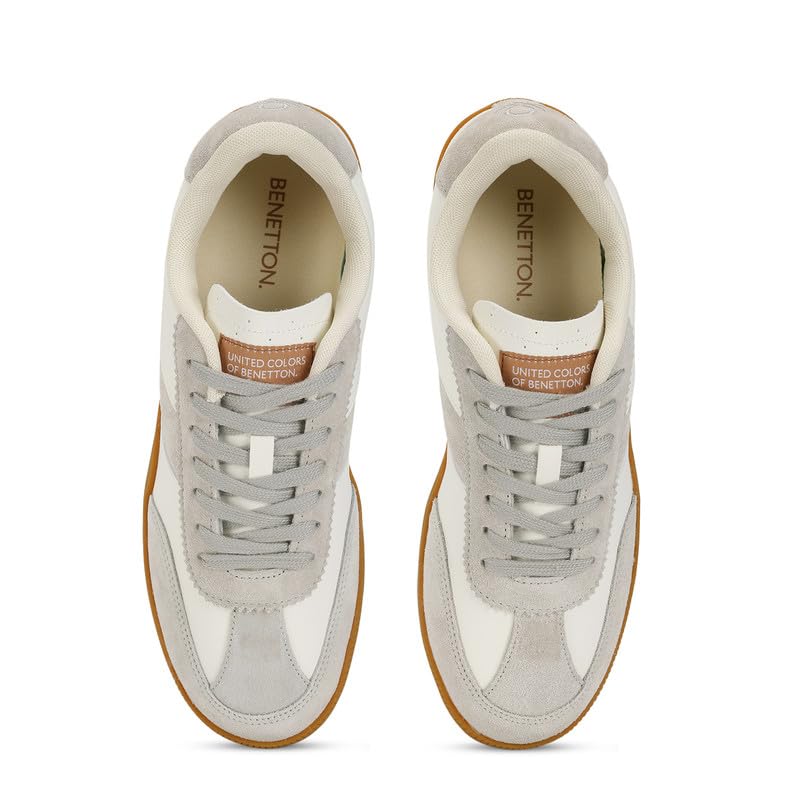 Image of United Colors of Benetton Mens Solid Lace-ups Sneakers Sneaker