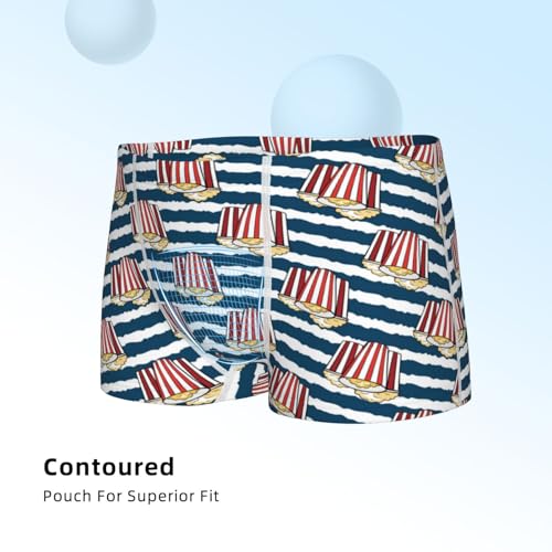 Boys' Cotton Boxer Brief Soft Underwear-Popcorn4