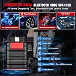 KINGBOLEN Ediag All Systems Obd2 Scanner Bluetooth, Bidirectional OBDII Diagnostic Tool with ECU Coding, Active Test, 15+ Reset Functions, TPMS Reset for iPhone & Android | All Software 1 Year Update For iOS & Android, Active Test Code Reader with EC