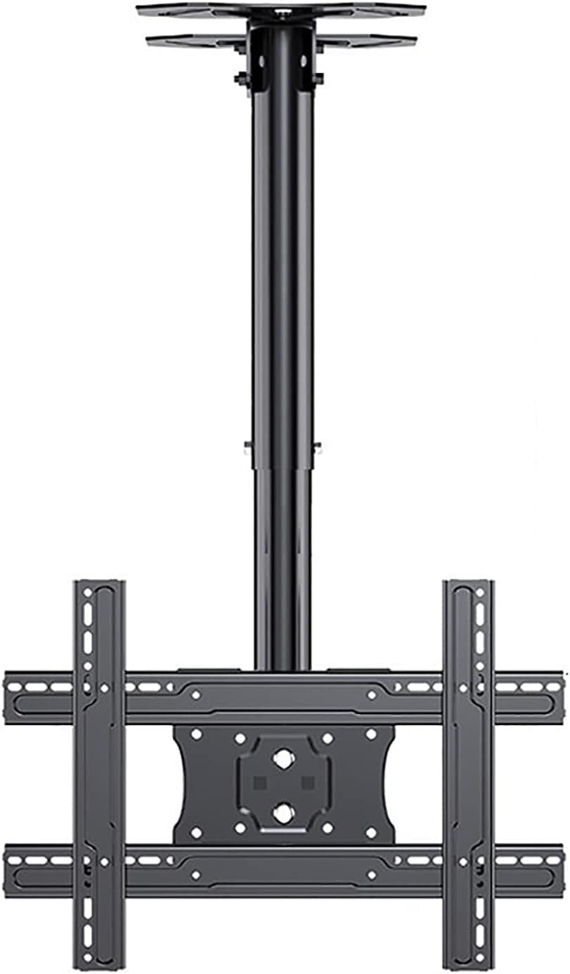Support de plafond pour téléviseur en acier renforcé supportant jusqu'à 60 kg