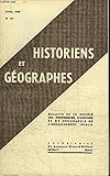  HISTORIENS ET GEOGRAPHES N°197 - Bientôt le baccalauréat, Aix-Marseille : le voyage de la Régionale en Auvergne, ...