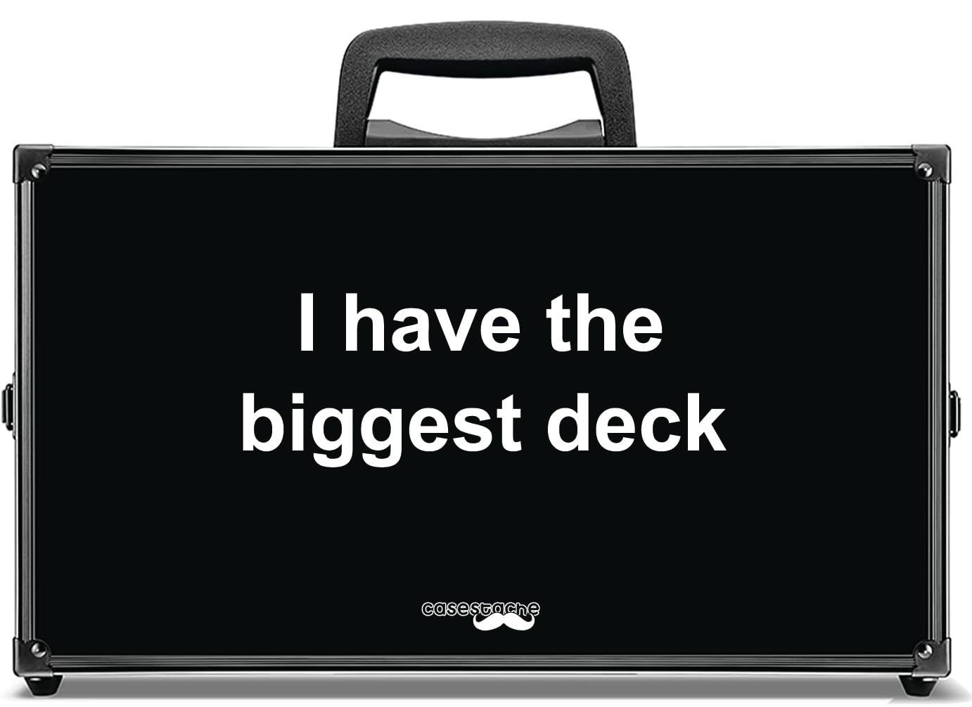 The Biggest Deck Cards Case XL. Fits Main Game and All Expansions.