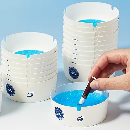 KD - 5pcs Disposable Ashtray for Home & Outdoor
