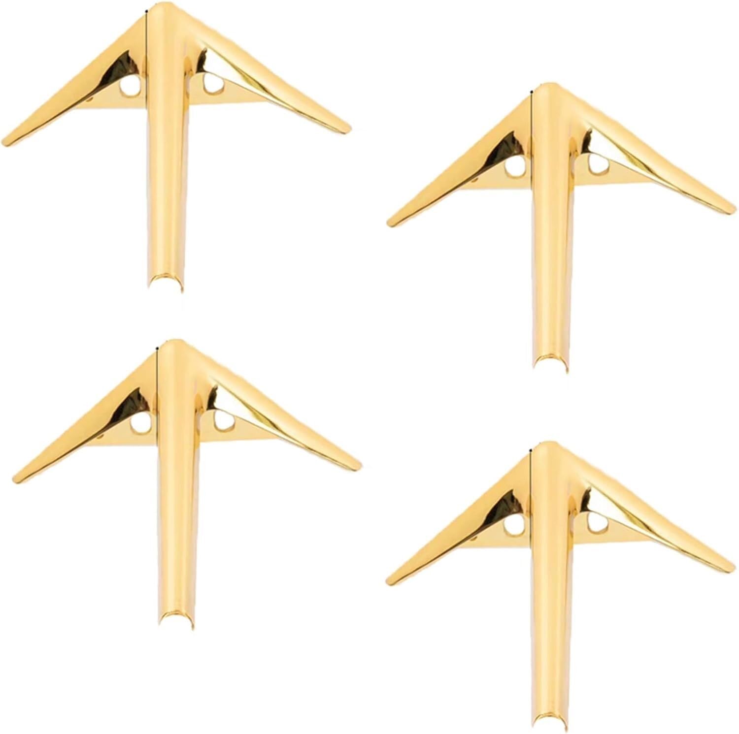 Rhllvj Gold Metal Hairpin Table Legs, Furniture Legs Desk Leg Design, Modern Furniture Legs 4 Pieces For Coffee Table And Tv Stand(,18Cm/7.08In)