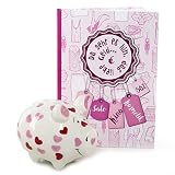 El juego es una gran idea de regalo para niñas y mujeres amantes de la compra en el cumpleaños 18, para cumpleaños, confirmación, comunión, graduación, etc. Un regalo para aprender a ahorrar y cumplir un deseo de corazón.