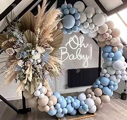 Image of KALOR Beige Balloons,100 Pcs 5 Inch Nude Matte Latex Balloons for Balloon Garland Arch, Birthday Decoration, Wedding Party, Baby Shower Decorations