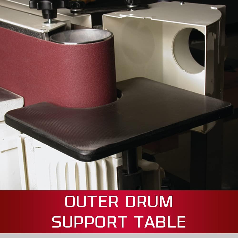 Outer Drum Support Table for Contour Sanding
