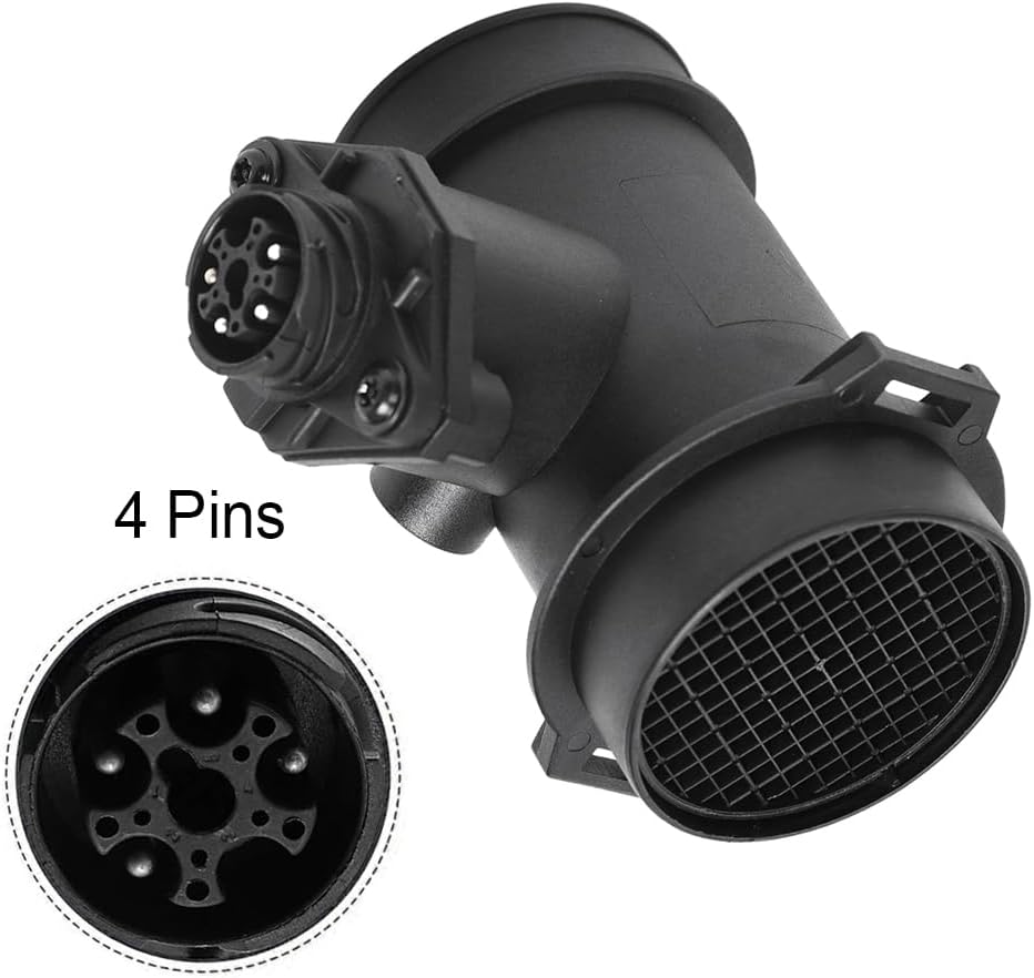 0280217100/A0000940048, Compatible with Mercedes Benz W202 C220, Mass Air Flow Sensor Meter MAF