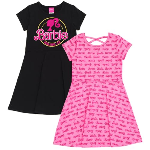 Barbie Girls 2 Pack Skater Dresses Little Kid to Big
