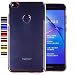 Produktbild COOVY® Cover für Huawei P8 lite/Honor 8 lite (Model 2017) leichtes, ultradünnes TPU Silikon Bumper Case, transparente Hülle, Chrom Rahmen | Rosegold