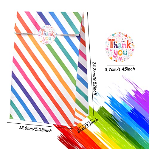 Jinlaili 24 Pz Sacchetti Regalo di Carta Piccoli