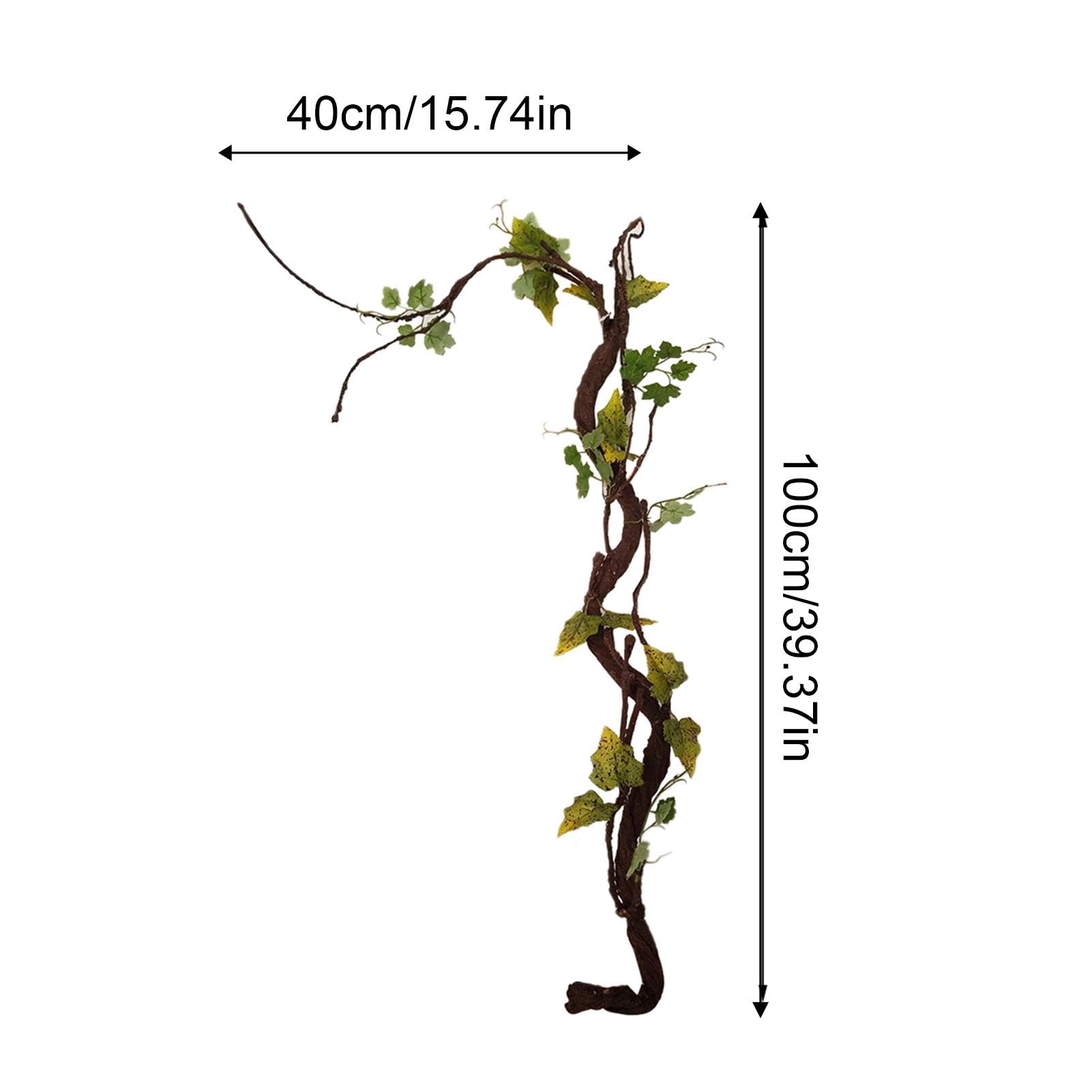 Generic Artificial Trees, 180 Cm Artificial Trees, Tree Plant with Grapevines Leaves, Faux Tree Plant with Leaves, Simulation Plants Indoor Outdoor Modern Decoration Home Kitchen Garden Wedding Decor