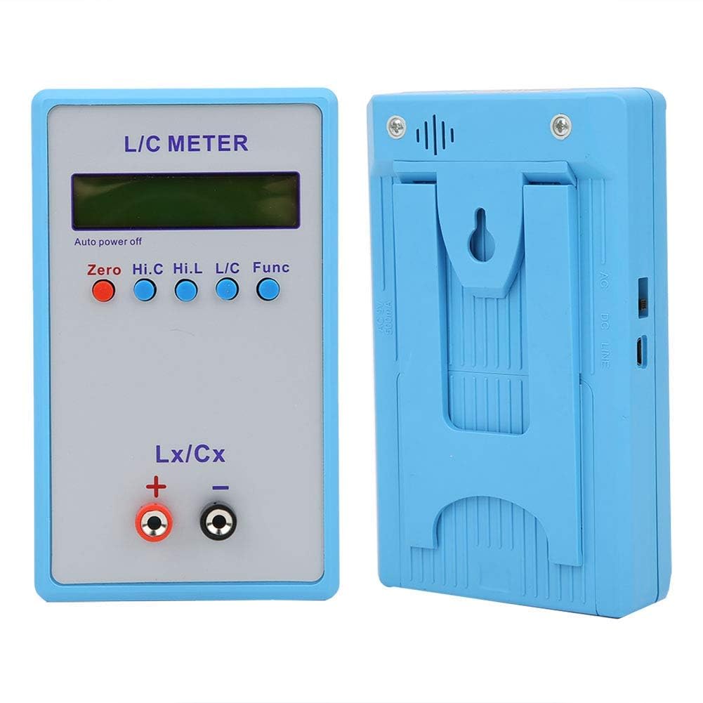 Capacitance Meter, Multimètre Avec Capacitance, Portable L/C Meter, Inductance Capacitance Multimeter, Electric ABS Multimeter LC-200A