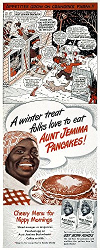 Aunt Jemima Ad 1948 Nfor Aunt Jemima Pancake Mix From An American Magazine Poster Print by (24 x 36)