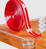 LïA Protectores de Esquinas Bebé, Mesa Cristal y Bordes para Seguridad Infantil