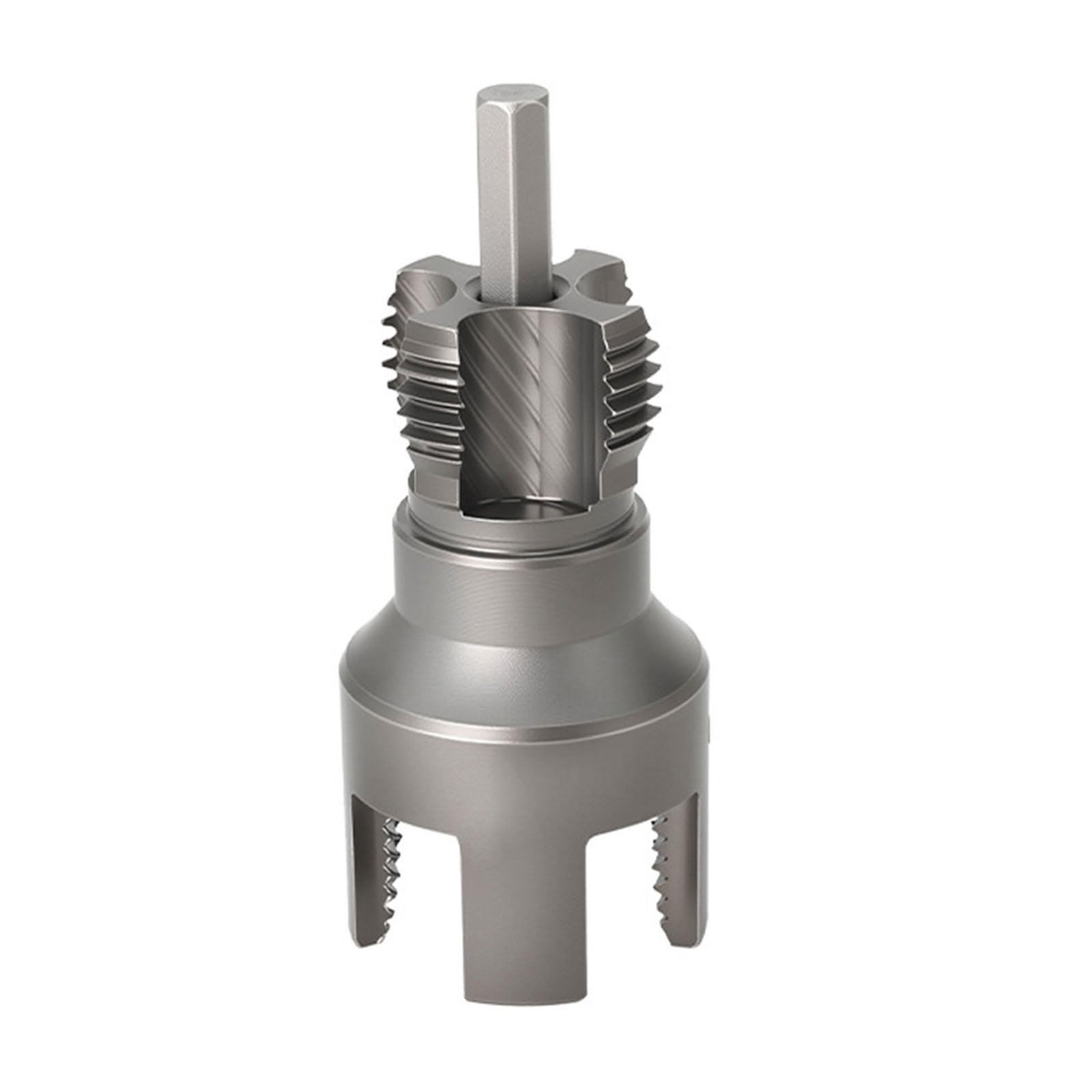 Robust Cutter Attachment Suitable for Electric Drills Various Plumbing Jobs Electric Pipe Threading Tool Water Threader Attachment Efficient Thread Maker