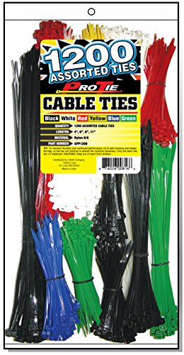 Pro Tie SPP1200 Super Protie Pack, 1200 Piece