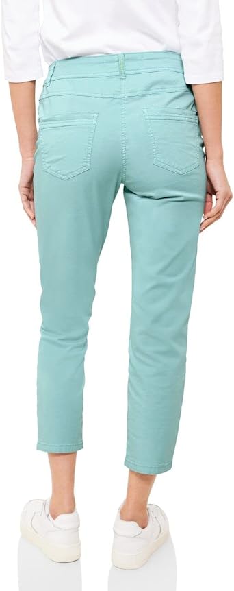 CECIL Damen B376275 7/8 Stoffhose, Easy Khaki, 27 : Amazon.de: Fashion