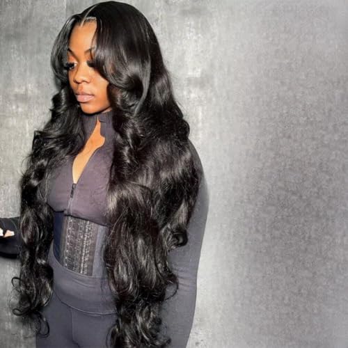Perruques de cheveux humains ondulés 66 cm pour changer de style en soirée