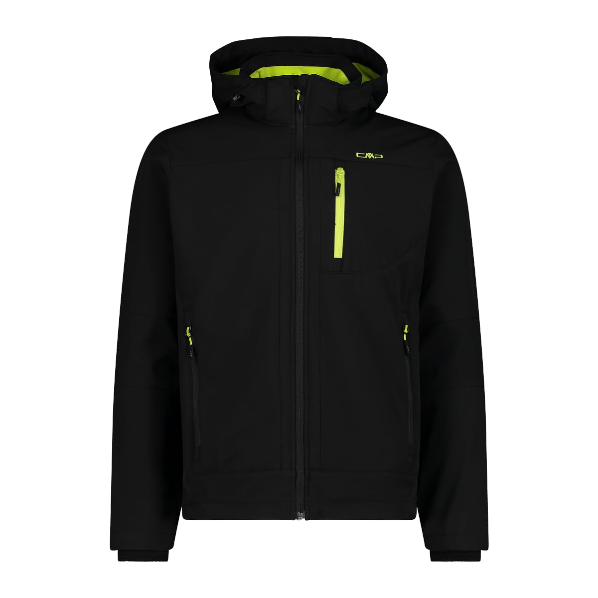 CMP Giacca da uomo in Softshell con cappuccio staccabile, 3A01787N