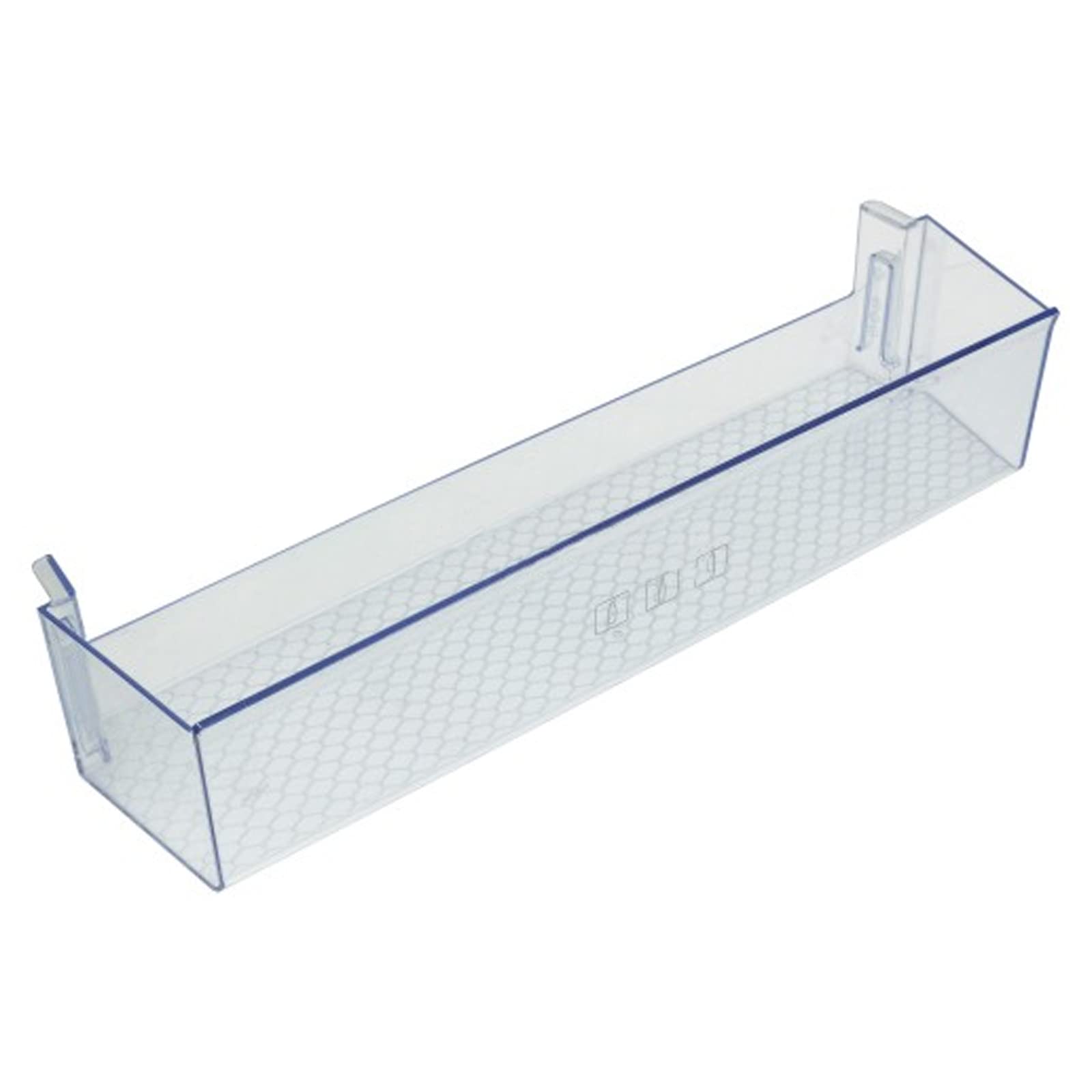 SPARES2GO Türregal für die untere Ablage kompatibel mit Beko Kühlschrank Kühlschrank