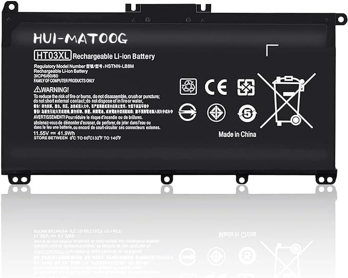 HT03XL Batterij voor HP Pavilion 15-CS 15-DA 15-DB 17-CA 17-BY 15-CS0053CL 15-cs1063cl 15-da012dx 15-da1005dx 15-db0011dx 17-ca0013ng 17-ca00013ng 17-ca00013ng 10cy 17 -by1053dx 17-by1033dx L11119-855