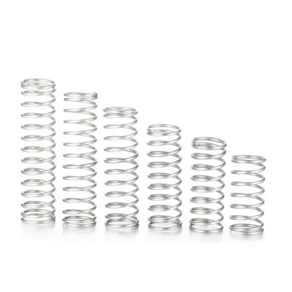 Molle Di Compressione Acciaio Inox 304 - 10 Pezzi, Diametro Filo 0.5mm - Foto 10