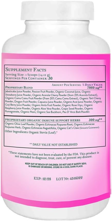 Catie's Whole Plant Food Vitamin C Immune+