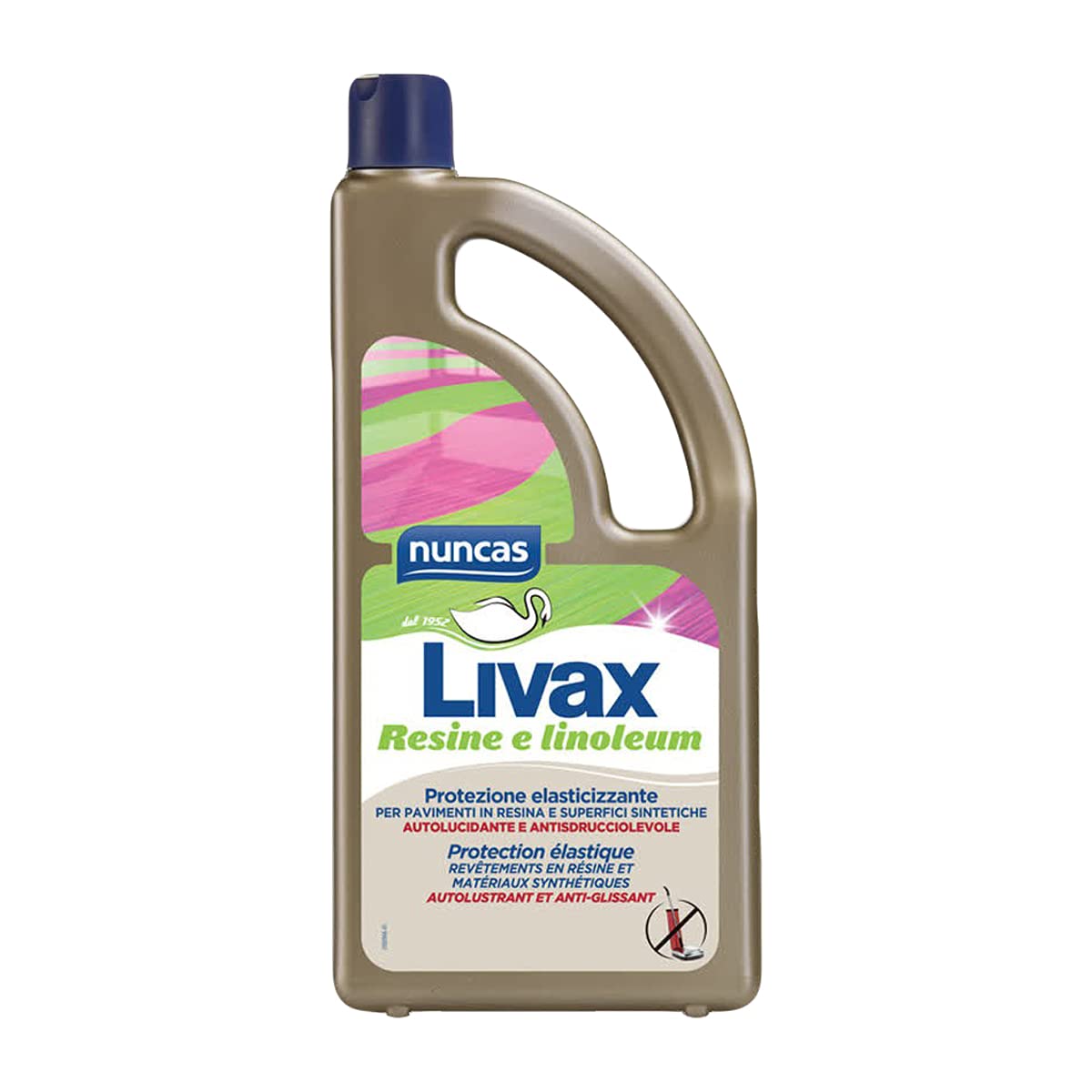 NUNCAS SET 3 LIVAX RESINE E LINOLEUM + GAMEX PANNO CATTURAPOLVERE + pacco 7 pezzi panni microfibra 30x35 cm