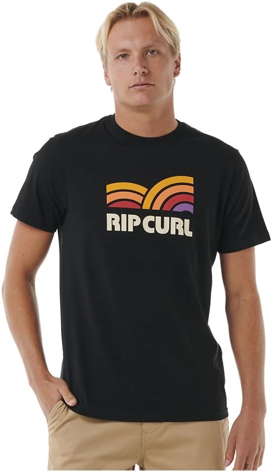 Rip Curl Surf Revival Capture T-Shirt - Black