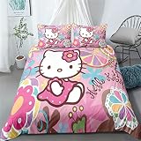 ✔Cremallera oculta: juegos de ropa de cama estampados con cierre de cremallera oculta. El paquete incluye: 3 piezas (1 funda nórdica y 2 fundas de almohada).