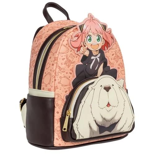 Loungefly Minimochila Spy x Family Anya and Bond, Entertainment Earth
