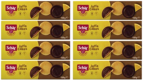 Schär Gâteaux Jaffa sans gluten – 8 x 150 g