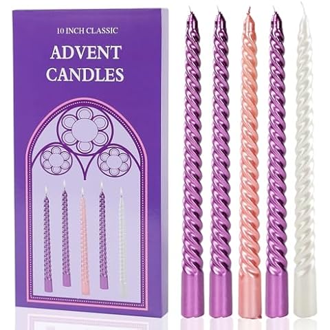 Walk Diary 10-inch Advent Candles Set Cover