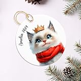 Zoom IMG-2 ornamento natalizio personalizzato ragdoll 2025 Zoom IMG-2 ornamento natalizio personalizzato ragdoll 2025