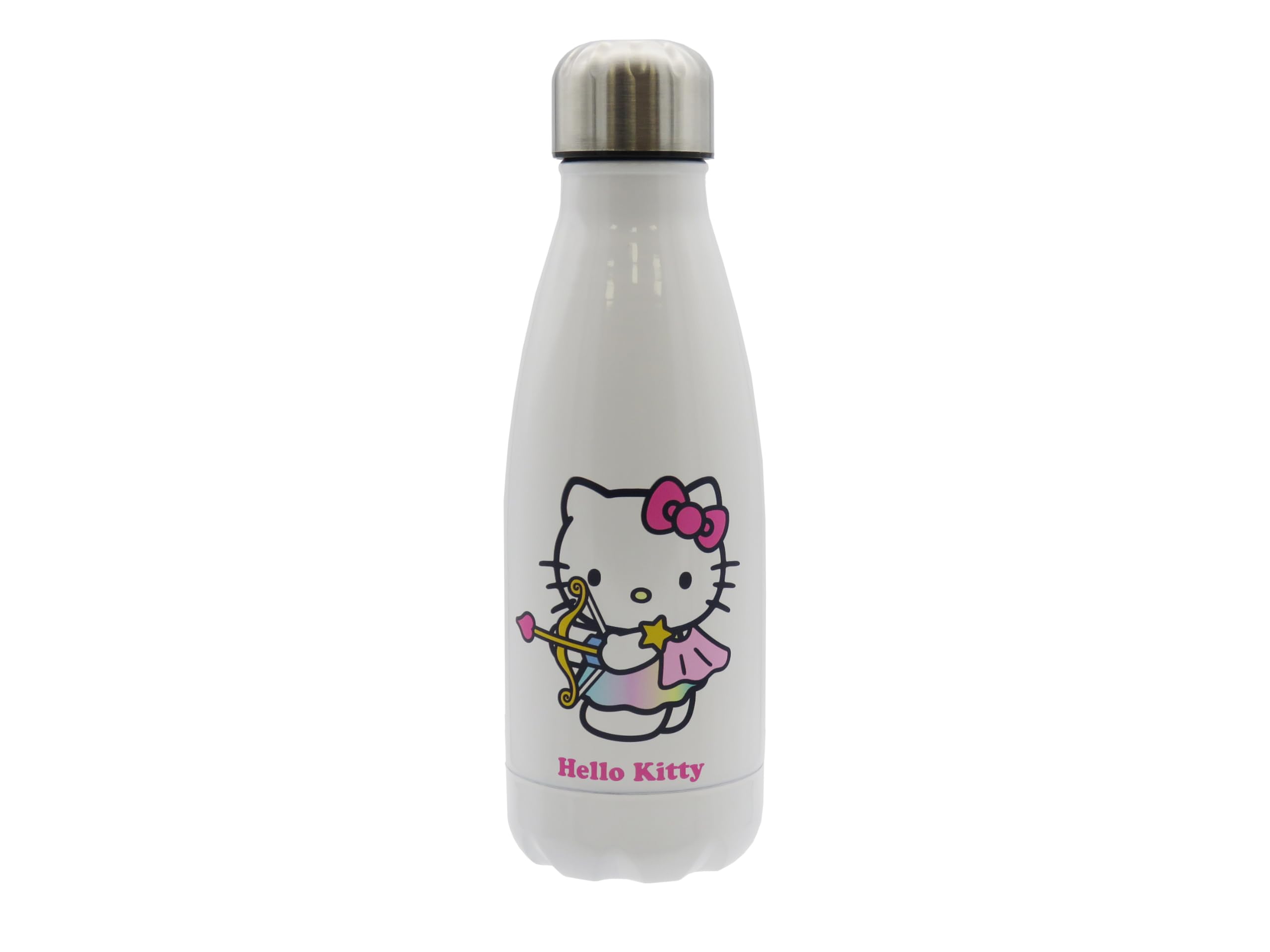 CyP Brands Hello Kitty, Sanrio, Bottle, Water Bottle, Jerry, Horoscope, Sagittarius, 550 ml, White Official Product