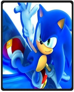 Innovation Personalized Fashion Design Custom Sonic The Hedgehog Blanket Indoor and Outdoor Fleece Blanket Sofa Bedding Throw Blanket/Travel Blankets 40x50 Inches