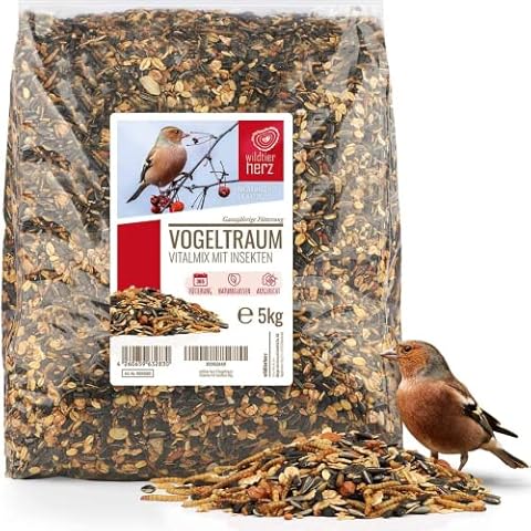 Wildtier Herz Alimentación para Pájaro con Insectos - 5kg Cover