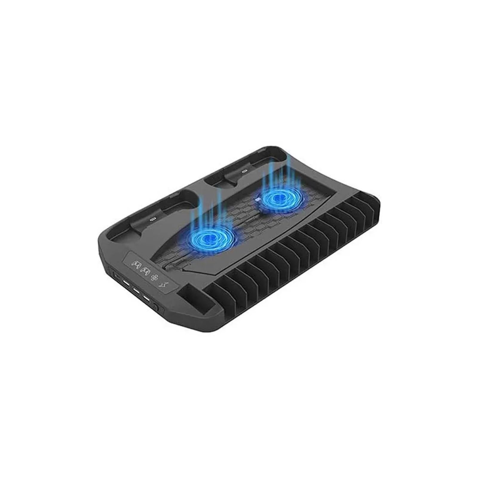For PS5 Host Base for ventola di raffreddamento multifunzione universale con supporto for archiviazione dischi for PS5 Maniglia for gioco Caricabatterie a doppio sedile