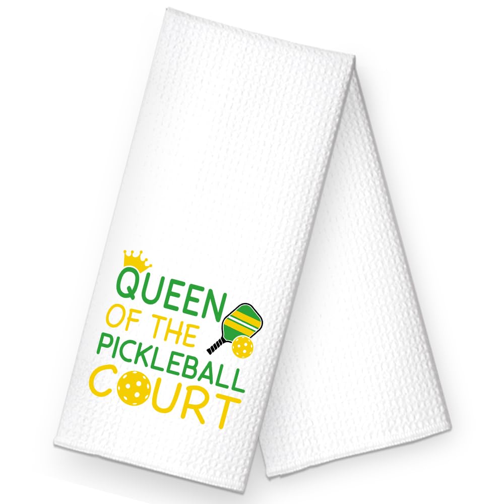 Divertidas toallas de cocina para consentir a mamá con detalles únicos de pickleball