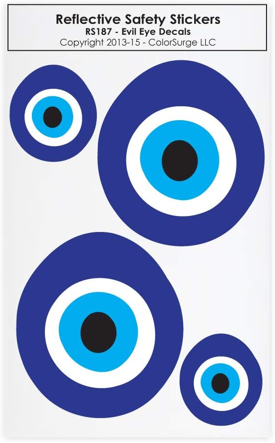 Evil Eye Reflective Decals
