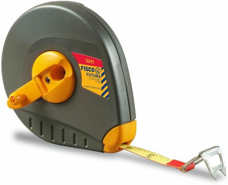 FT50E Futura Fiberglass Closed Reel Long Tape, 3/8-Inch by 50-Feet