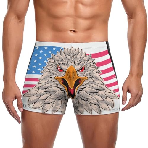 Slip de bain oiseau pour homme style boxer et short