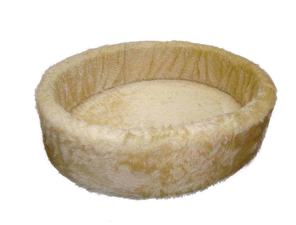 Nobby Łóżko pluszowe, 80 cm, beżowe