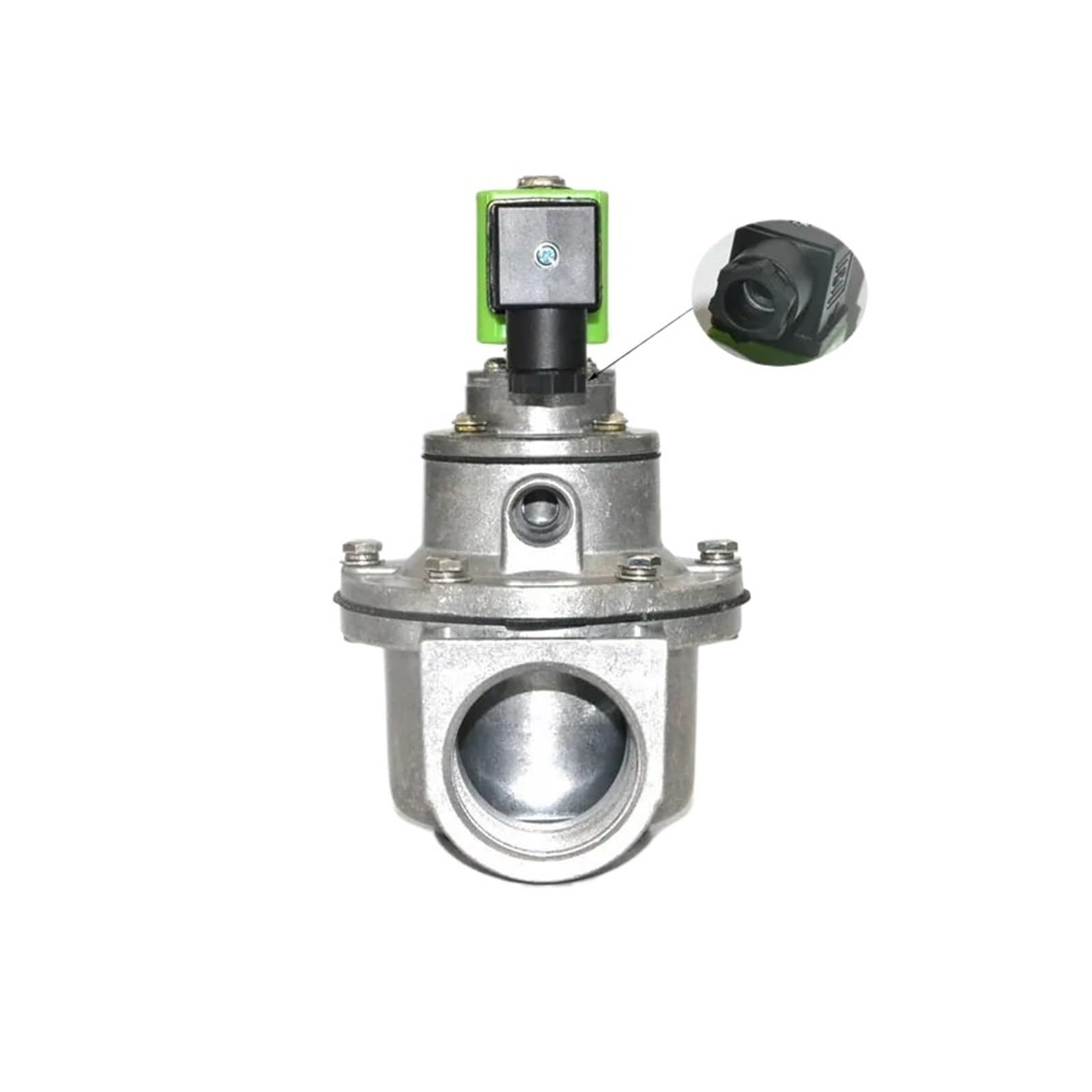 Válvula de chorro de pulso de acero inoxidable | Válvula de diafragma de doble sello for colector de polvo(QD-Z-20,DC12V)