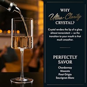 Square Wine Glasses Set of 4 - 14 oz - Crystal Wine Glass Set in Gift Packaging - Large Red Wine Glass on Long Stem - Housewarming Gifts New Home - Glasses Drinking Set - For White & Red Wine Square Wine Glasses Set of 4 14 oz Crystal Wine Glass Set in Gift Packaging Large Red Wine Glass on Long Stem Housewarming Gifts New Home Glasses Drinking Set For White Red Wine