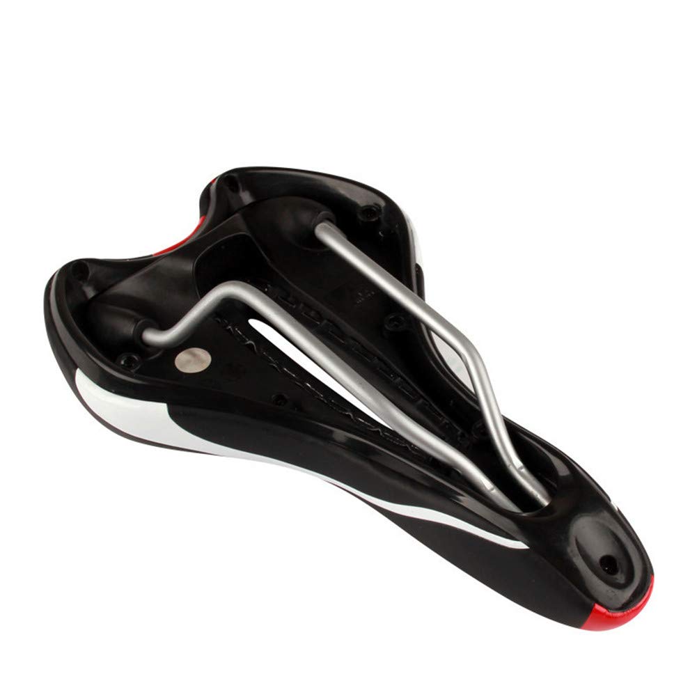 Selle De Vélo Confort Homme - Rembourrée, Respirante - Pour VTT, Ville - Cuir PU Antichoc
